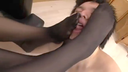 [and M man] Black pantyhose is a soggy footjob! !! Squeeze plenty ❤️ with nasty legs 19 minutes